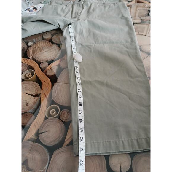 Buzz Off Insect Shield Repellent Apparel Exofficio Khaki Canvas Capri Pants 10 - Picture 9 of 13